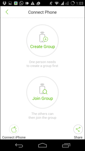 Click on Create a Group or Join Group
